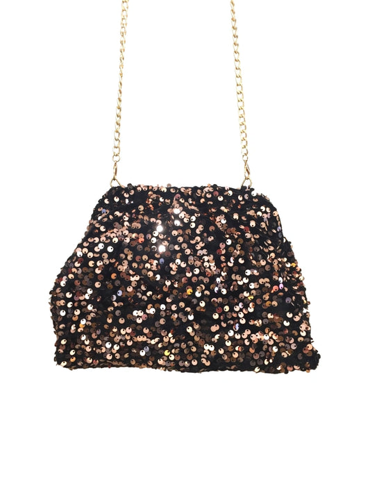 Sac pailleté champagne